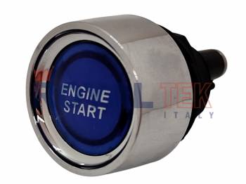 BOTON INTERRUPTOR DE ARRANQUE ROYALTEK UNIVERSAL 50 AMPER CON LED AZUL ---